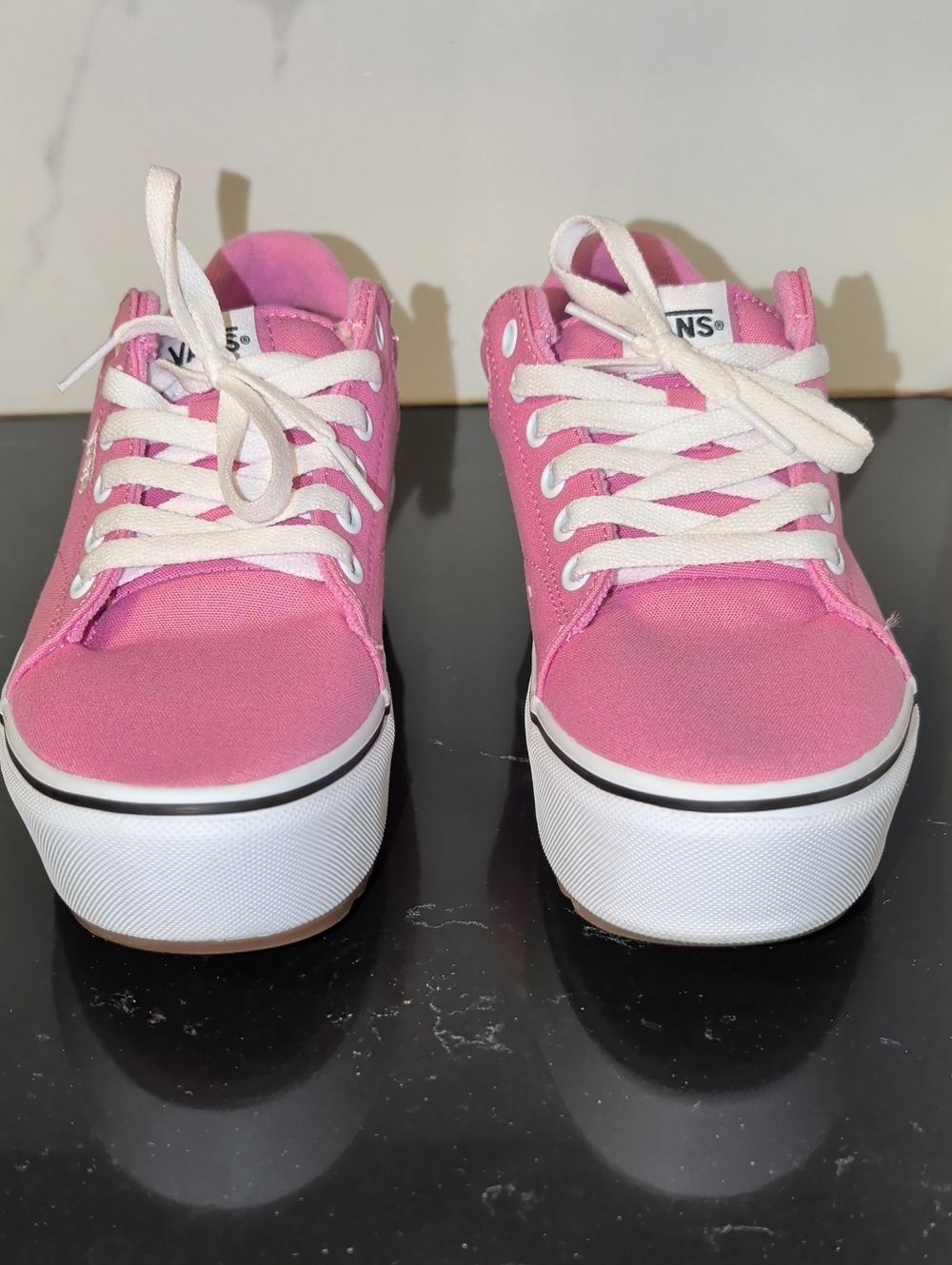 Vans® Seldan ST Platform Lace Up Sneakers Size 8 Like New - Picture 3 of 11